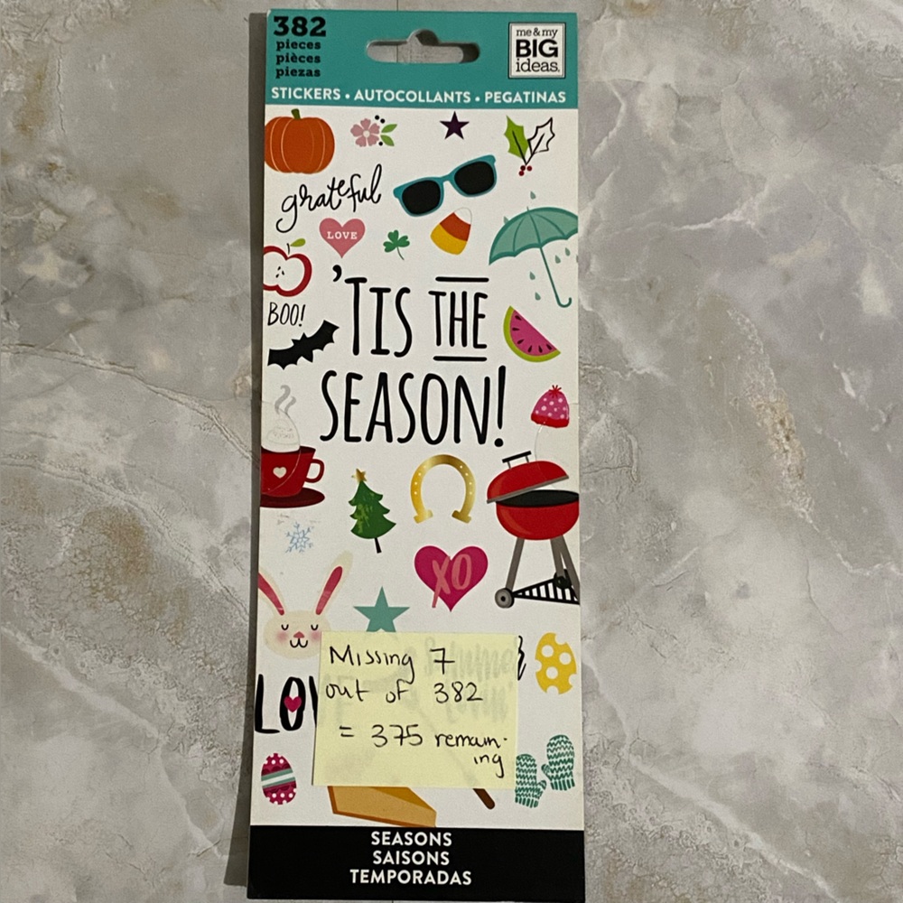 The Happy Planner Festive Holiday Planner Stickers Lot - Picture 4 of 7